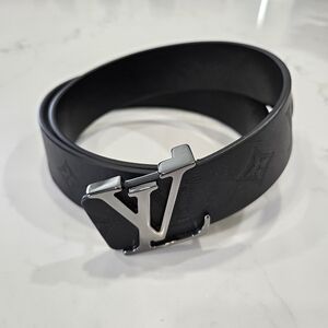 Louis Vuitton Mens Leather Belt - Size 32
